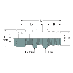 Bulkhead Male Connector – Allied Engineering Pvt Ltd